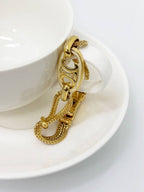 CELINE Gold Triomphe Chain Bracelet 4VCEA17110