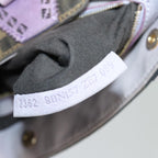 FENDI Zucca Canvas Hand Bag Brown Black Purple83149