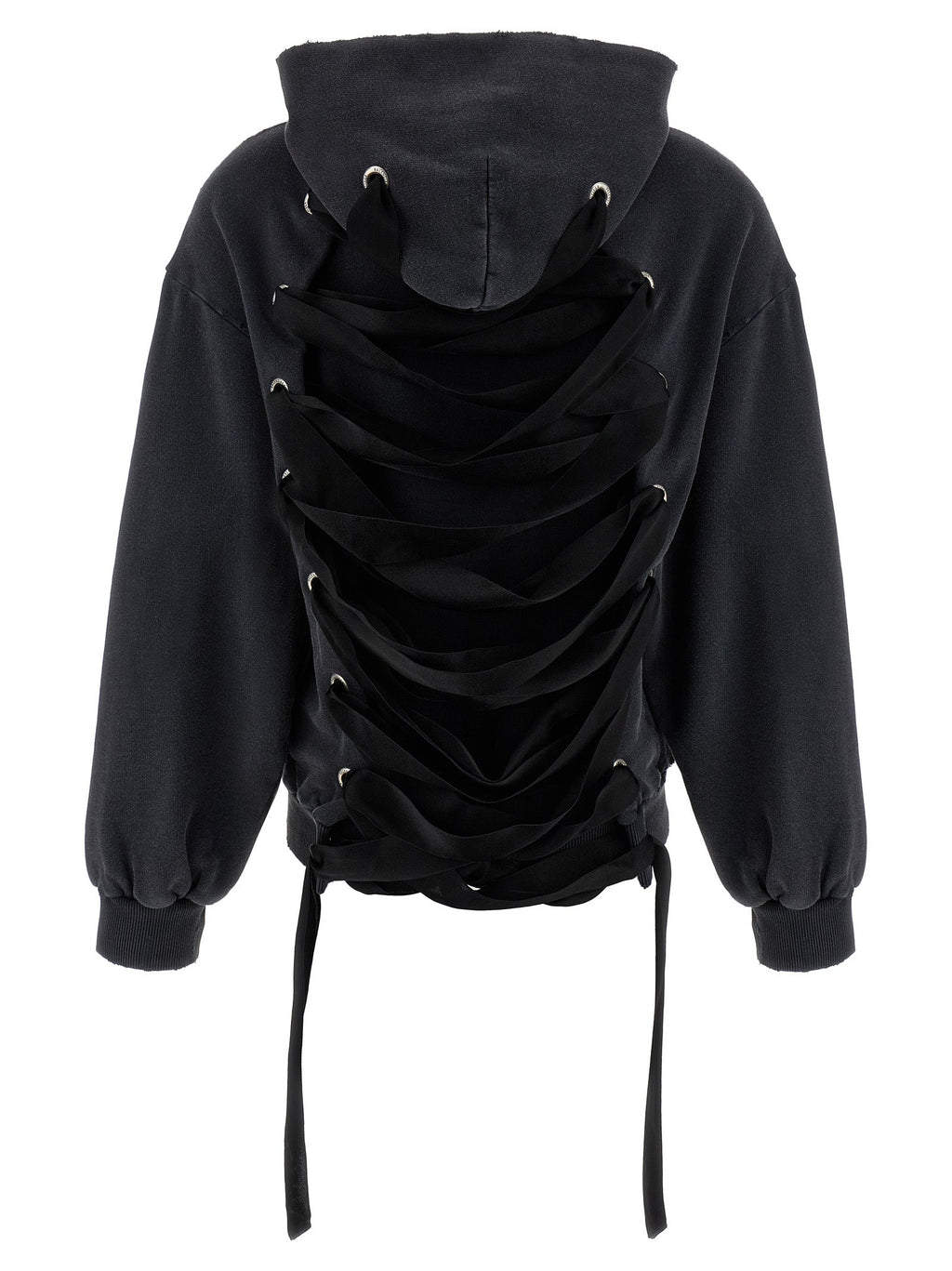 Balenciaga Women 'Lace Up' Hoodie