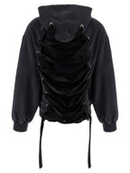Balenciaga Women 'Lace Up' Hoodie