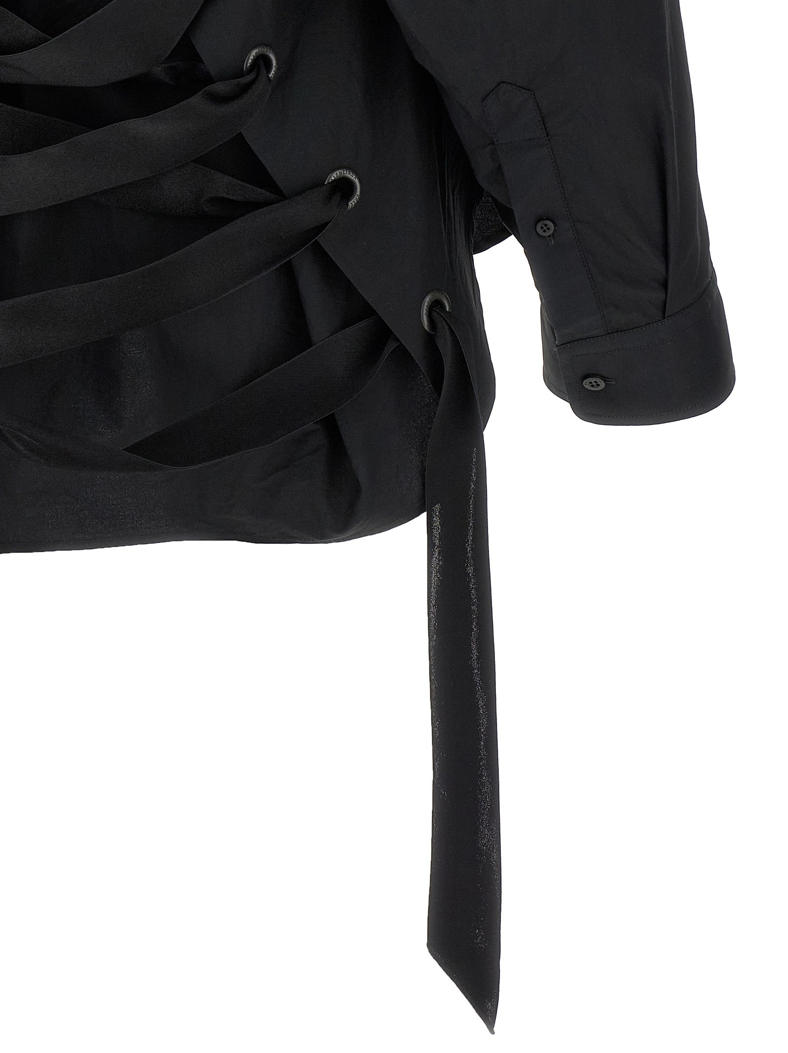 Balenciaga Women 'Lace Up' Shirt