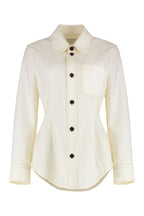 BOTTEGA VENETA Wool Shirt with Front Pocket for Women
