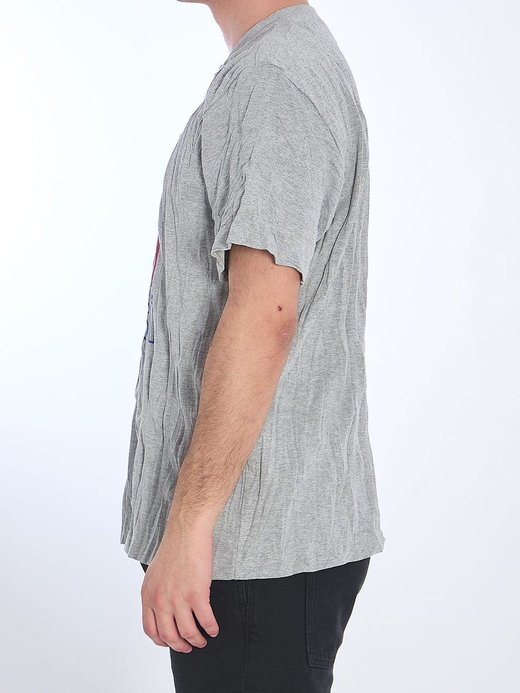 BOTTEGA VENETA Creased Effect Cotton T-Shirt for Men