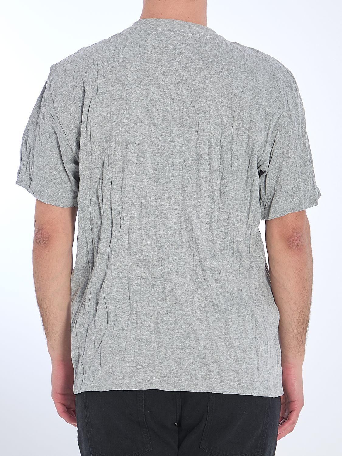 BOTTEGA VENETA Creased Effect Cotton T-Shirt for Men
