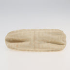 FENDI Zucca Canvas Mamma Baguette Shoulder Bag Beige83401