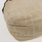 FENDI Zucca Canvas Mamma Baguette Shoulder Bag Beige83401