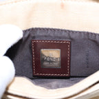 FENDI Zucca Canvas Mamma Baguette Shoulder Bag Beige83401