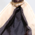 FENDI Zucca Canvas Mamma Baguette Shoulder Bag Beige83401