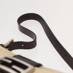 FENDI Zucca Canvas Mamma Baguette Shoulder Bag Beige83401