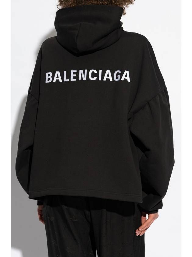 Balenciaga Balenciaga Sweatshirt With Logo, Women's, Black