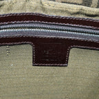 FENDI Zucca Canvas Mamma Baguette Shoulder Bag Brown Black83447