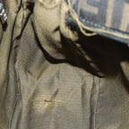 FENDI Zucca Canvas Mamma Baguette Shoulder Bag Brown Black83447