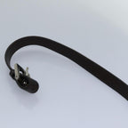 FENDI Zucca Canvas Mamma Baguette Shoulder Bag Brown Black83447