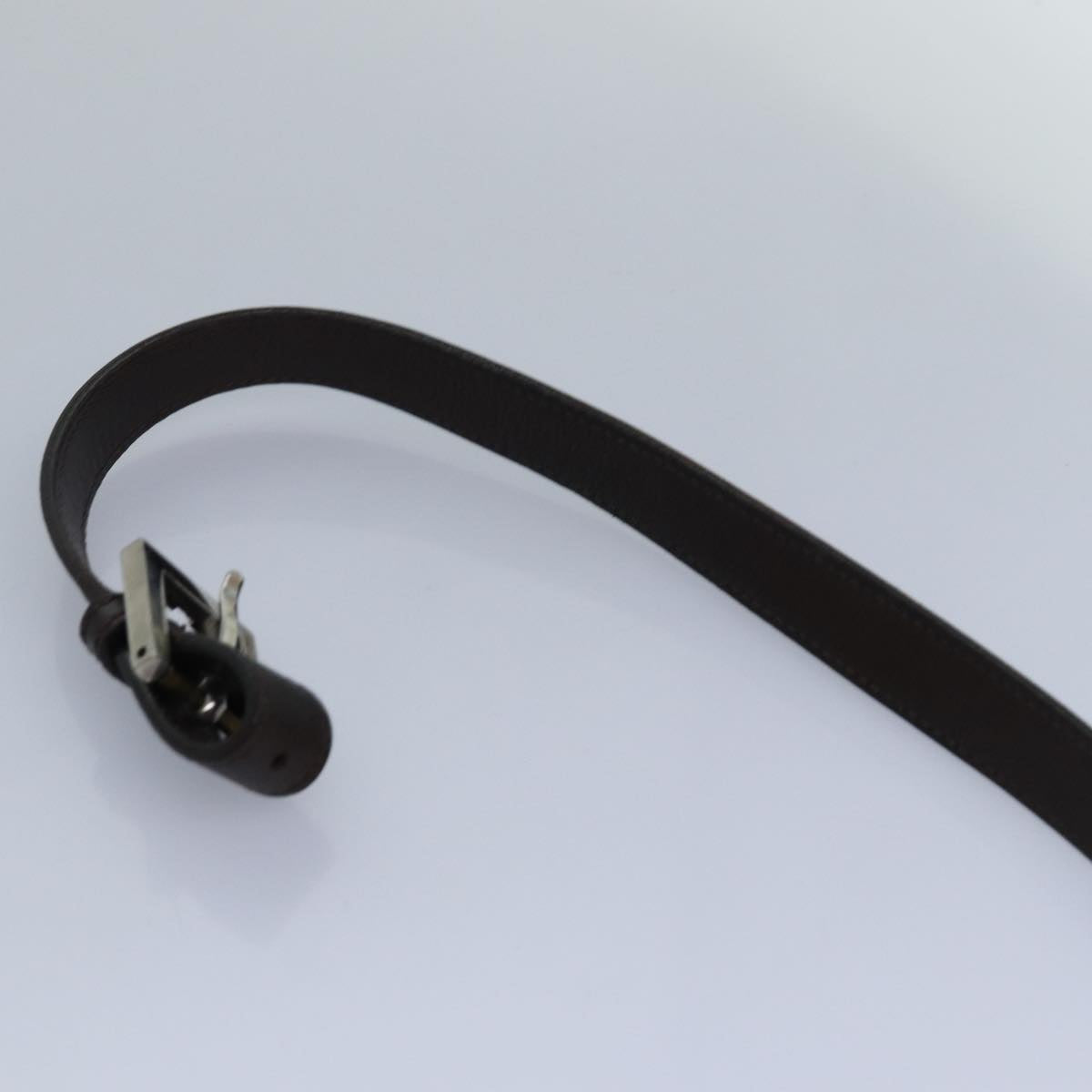 FENDI Zucca Canvas Mamma Baguette Shoulder Bag Brown Black83447