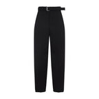 BOTTEGA VENETA Wool Belted Trousers for Women