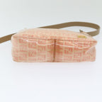 FENDI Zucchino Canvas Hand Bag Enamel Orange83668