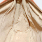 FENDI Zucchino Canvas Hand Bag Enamel Orange83668