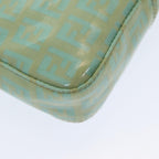 FENDI Zucchino Canvas Mamma Baguette Hand Bag Enamel83669