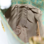 FENDI Zucchino Canvas Mamma Baguette Hand Bag Enamel83669