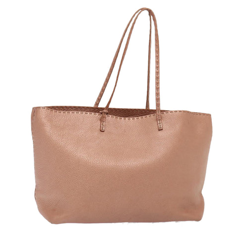 FENDI Tote Bag Leather Pink83686