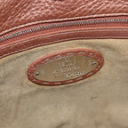 FENDI Tote Bag Leather Pink83686