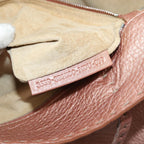 FENDI Tote Bag Leather Pink83686