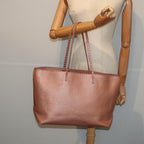 FENDI Tote Bag Leather Pink83686