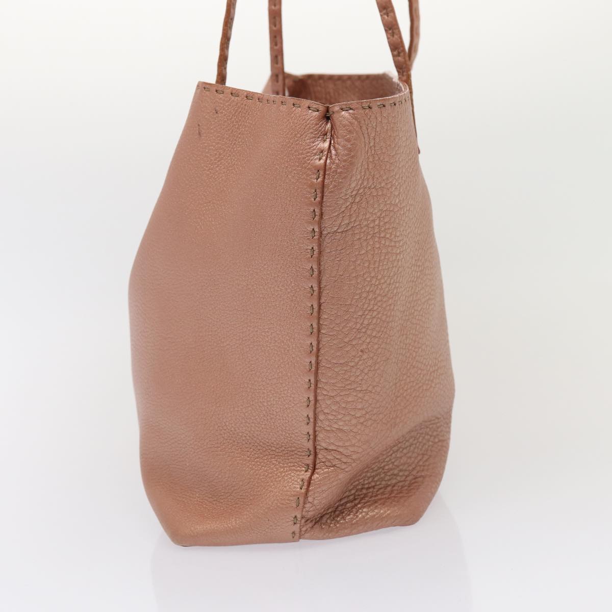 FENDI Tote Bag Leather Pink83686