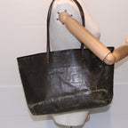 FENDI Zucca Canvas Tote Bag Brown Black83688