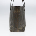 FENDI Zucca Canvas Tote Bag Brown Black83688