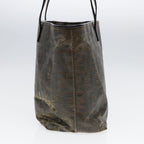 FENDI Zucca Canvas Tote Bag Brown Black83688