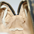 FENDI Zucca Canvas Pouch Black Brown83766