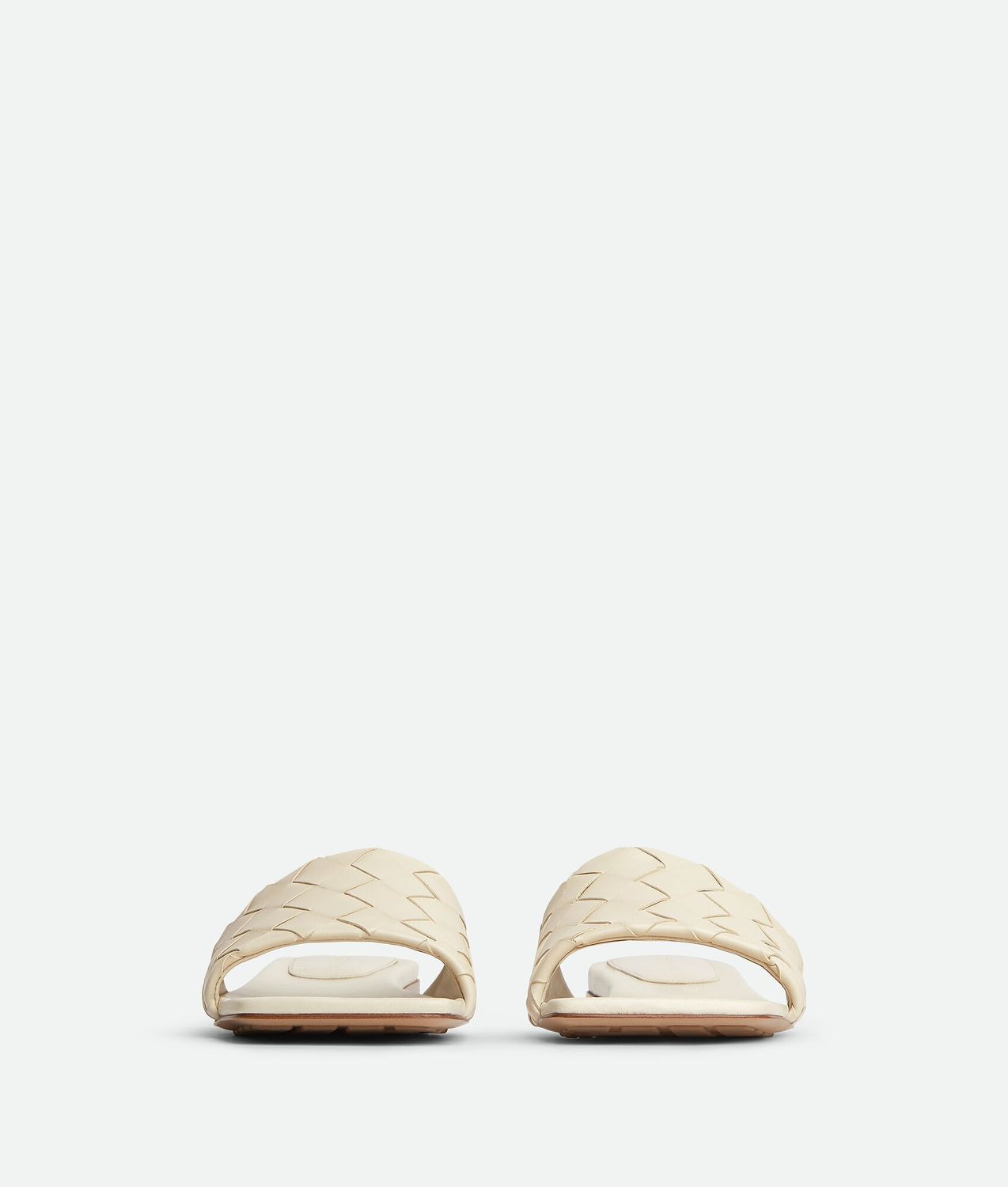 BOTTEGA VENETA Women’s Kitten Heel Intreccio Flats