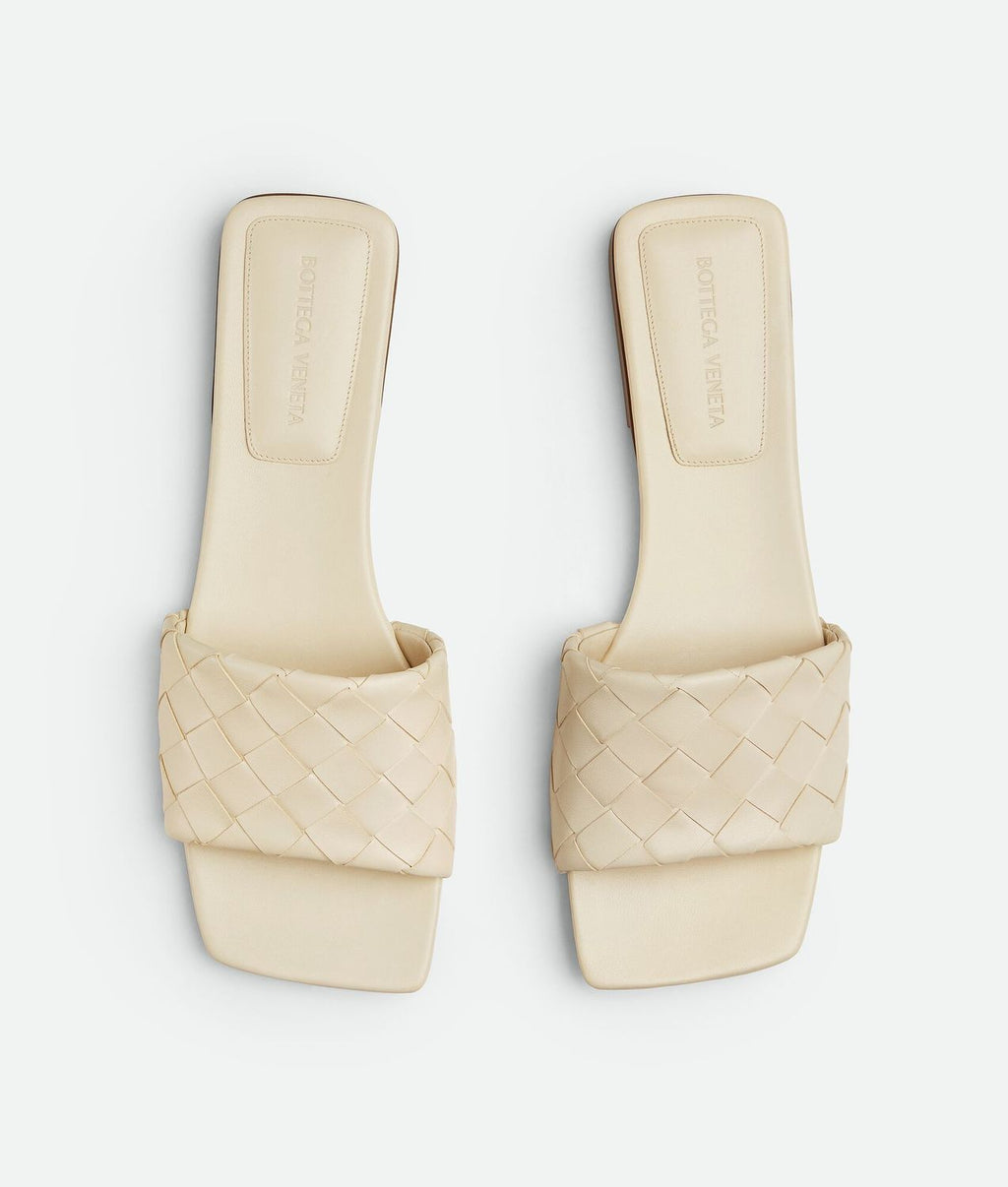 BOTTEGA VENETA Women’s Kitten Heel Intreccio Flats