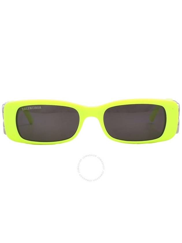 Balenciaga Eyewear Logo Decorated Rectangular Frame Sunglasses BB0096S