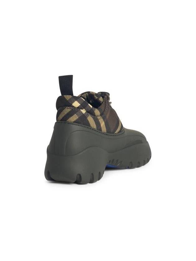 Burberry Burberry Green Fabric Blend Sneakers