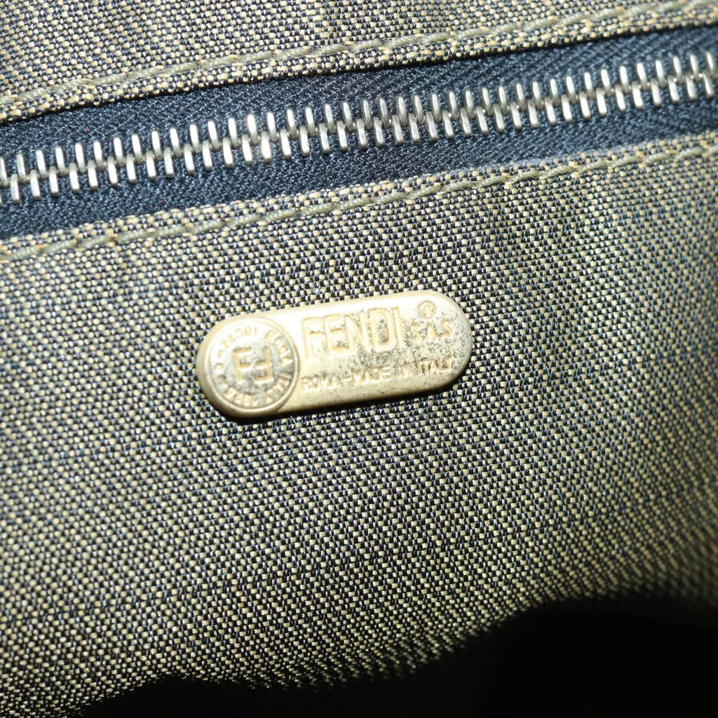 FENDI Zucca Canvas Vanity Hand Bag Brown83809