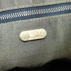 FENDI Zucca Canvas Vanity Hand Bag Brown83809