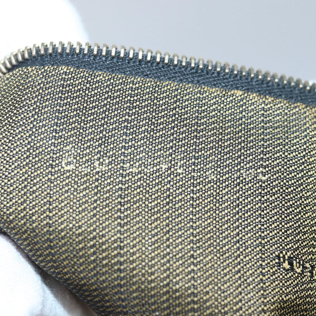 FENDI Zucca Canvas Vanity Hand Bag Brown83809