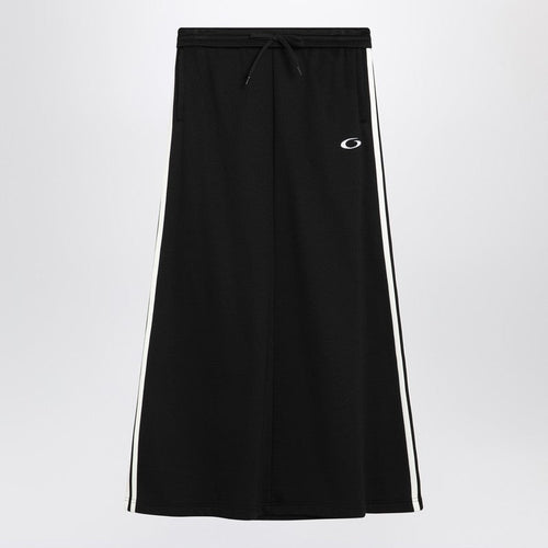 Balenciaga Long Black Skirt Loop Sports Icon Women