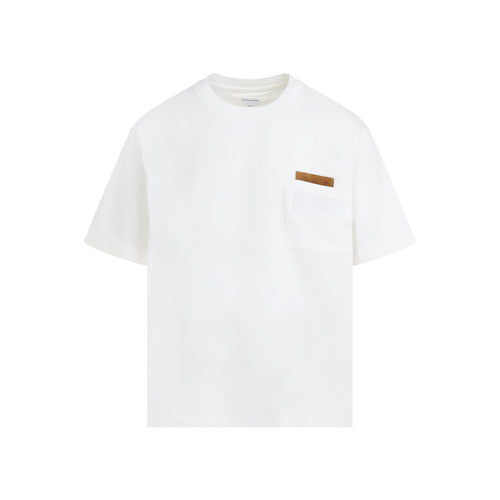 BOTTEGA VENETA Cotton Crew-Neck T-Shirt with Front Pocket