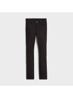 CELINE Demin Straight Pants Vintage Pure Black