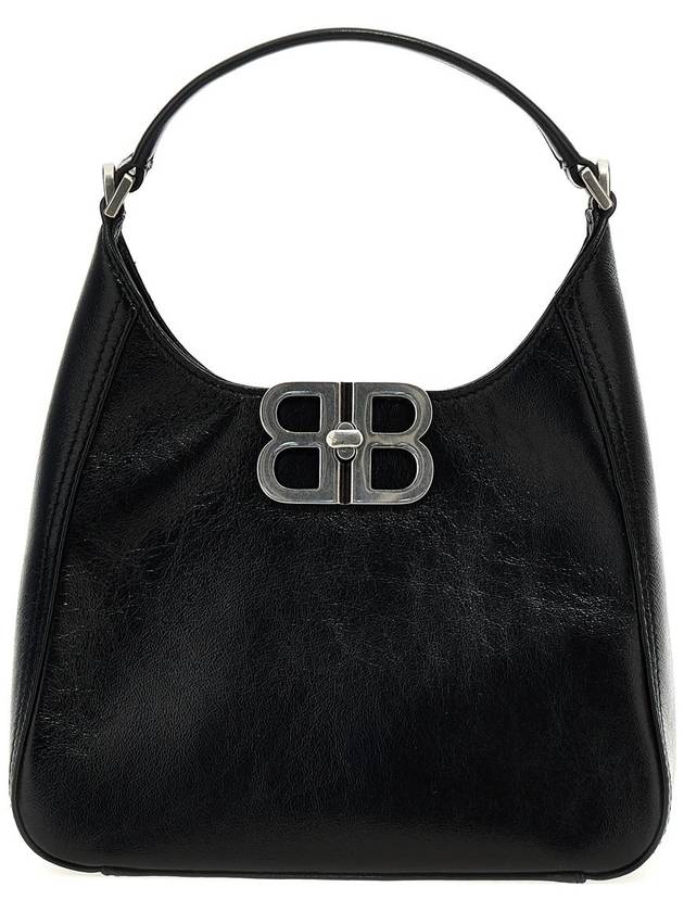 Balenciaga BB Soft Hobo Tote Bag Black