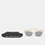 Fendi Pink/brown Mirrored Ff0118/s Cat-Eye Sunglasses