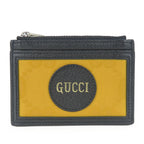 GUCCI Leather GG Nylon Coin Card Case 625583