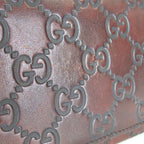 GUCCI Bifold Wallet Sima Leather