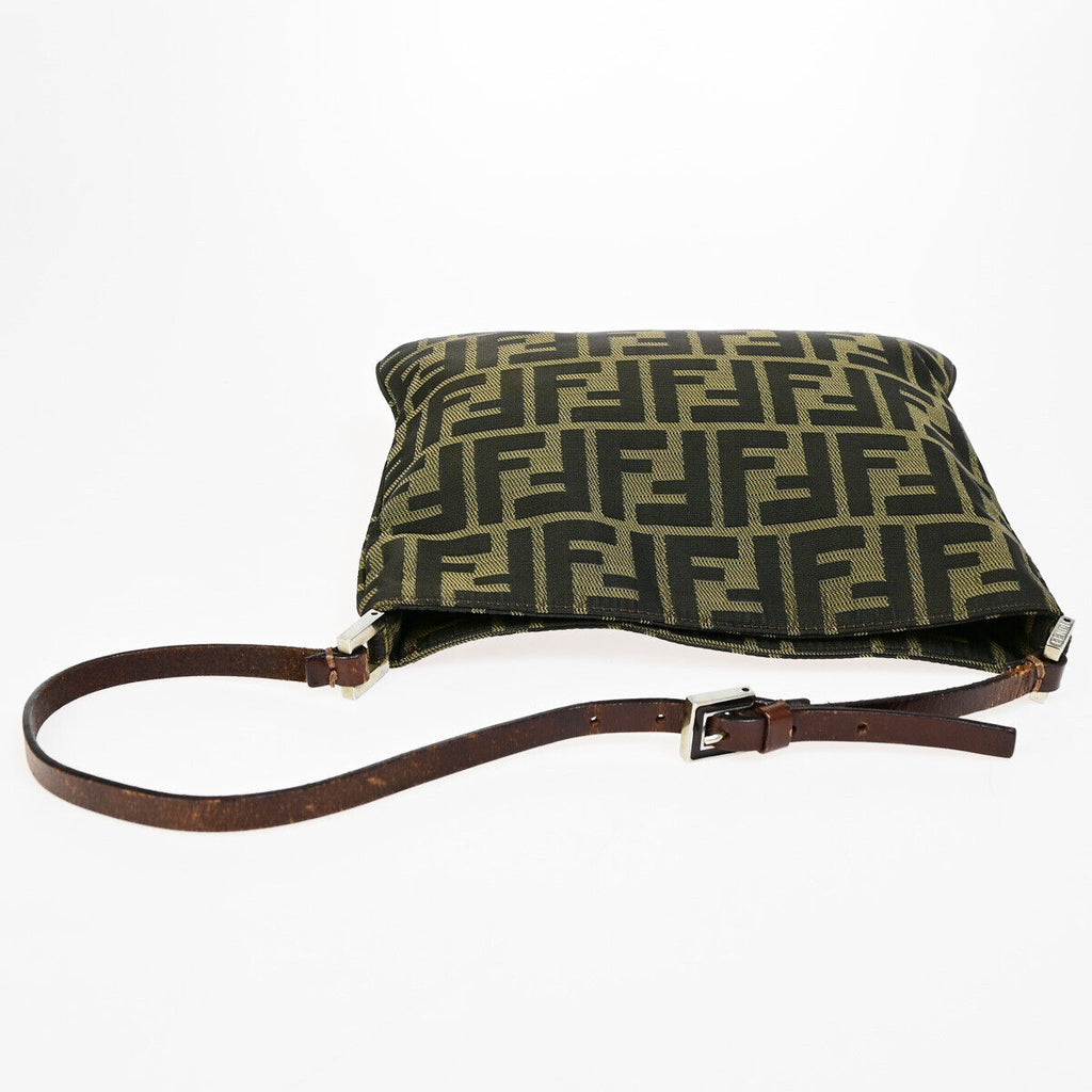 Fendi Zucca  Canvas Shoulder Bag ()