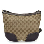 Gucci GG Canvas Leather Shoulder Bag 257072