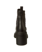 FENDI FF Logo Domino Leather Boot