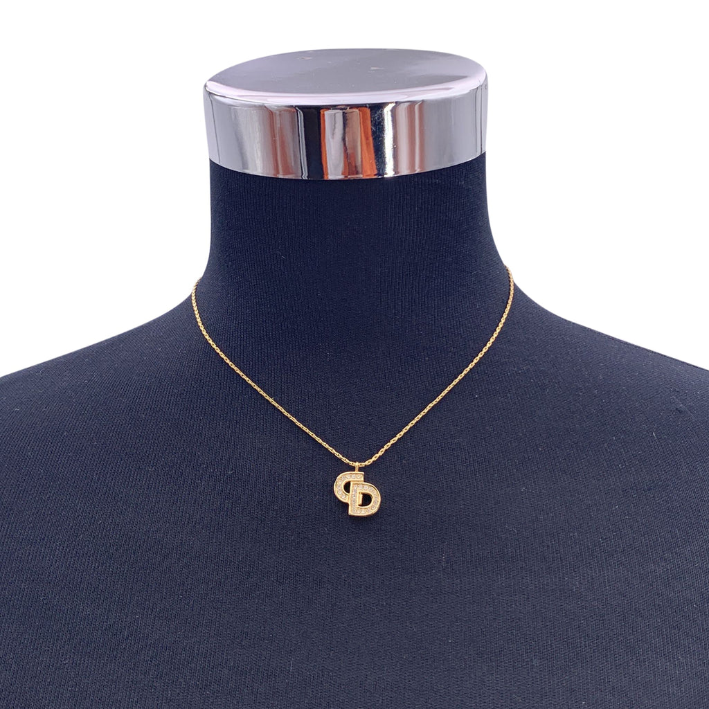 Dior Metal Necklace Monogramme